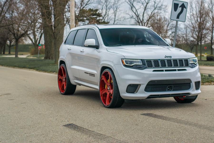  Jeep Grand Cherokee Trackhawk on Forgiato Wheels (S219-ECL) 2018 года  (фото 1 из 4)